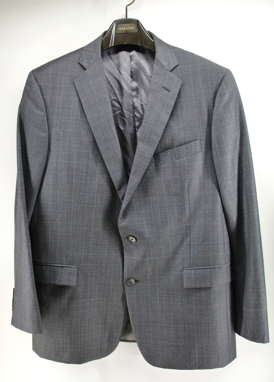 Brooks Brothers Men's Sport Coat Blazer 44L W38 Regent 1818 Gray Wool